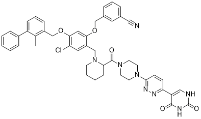 PD-L1/CD73 inhibitor CC5