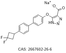 Vamagloxistat sodium salt