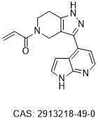 Dual JAK3-TEC kinase inhibitor ZZB