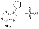 9-Cyclopentyladenine monomethylsulfonate