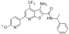 Mtb LepB inhibitor 17af