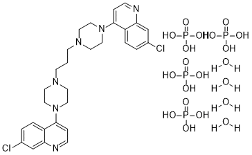 Piperaquine tetraphosphate tetrahydrate