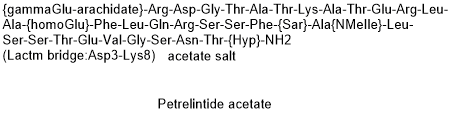 Petrelintide acetate