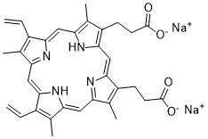 Protoporphyrin IX disodium