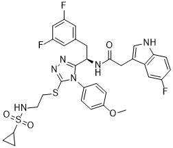 HIV capsid modulator 5-33d