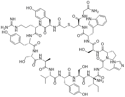 Macrocyclic peptide D4-2